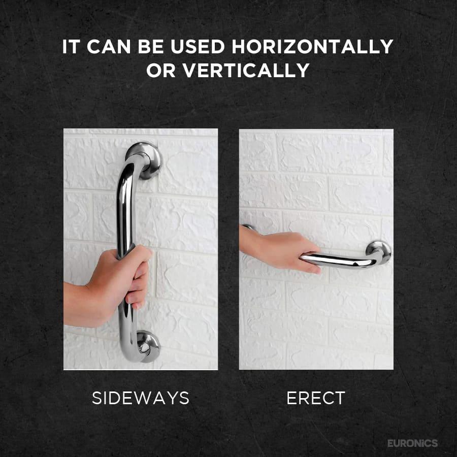 EGR01 Straight Disabled Grab Bar (450mm) - Euronics Industries