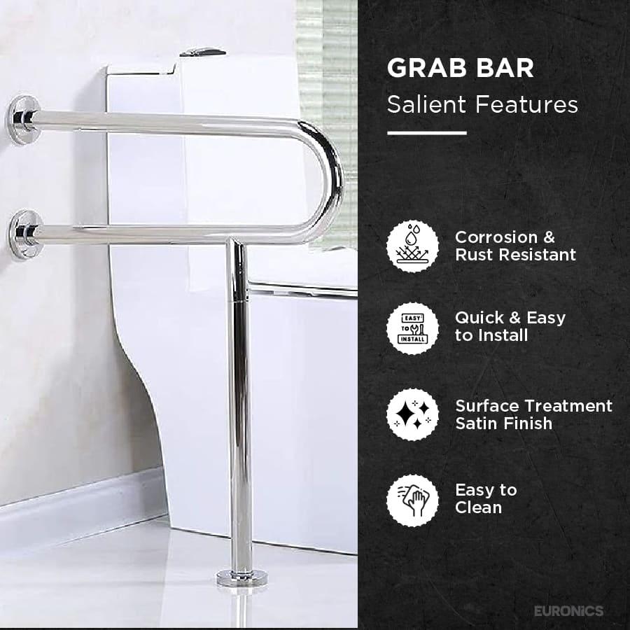 EGR03 U Shaped Disabled Grab Bar - Euronics Industries