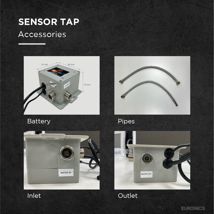 ET09VL Auto Tap (Long Body, Basin Mount) - Euronics Industries