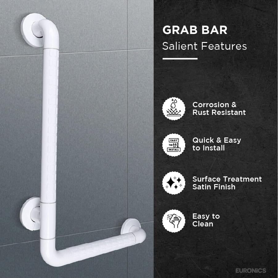 NGR04 L Shape Nylon Grab Bar - Euronics Industries