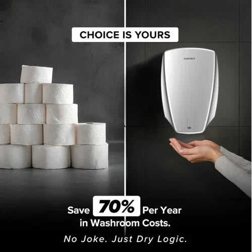 Velora Automatic Stainless Steel Hand Dryer for Offices & Hotels