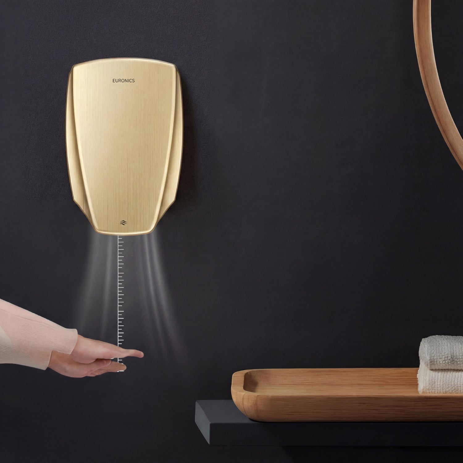 Velora Automatic Stainless Steel Hand Dryer