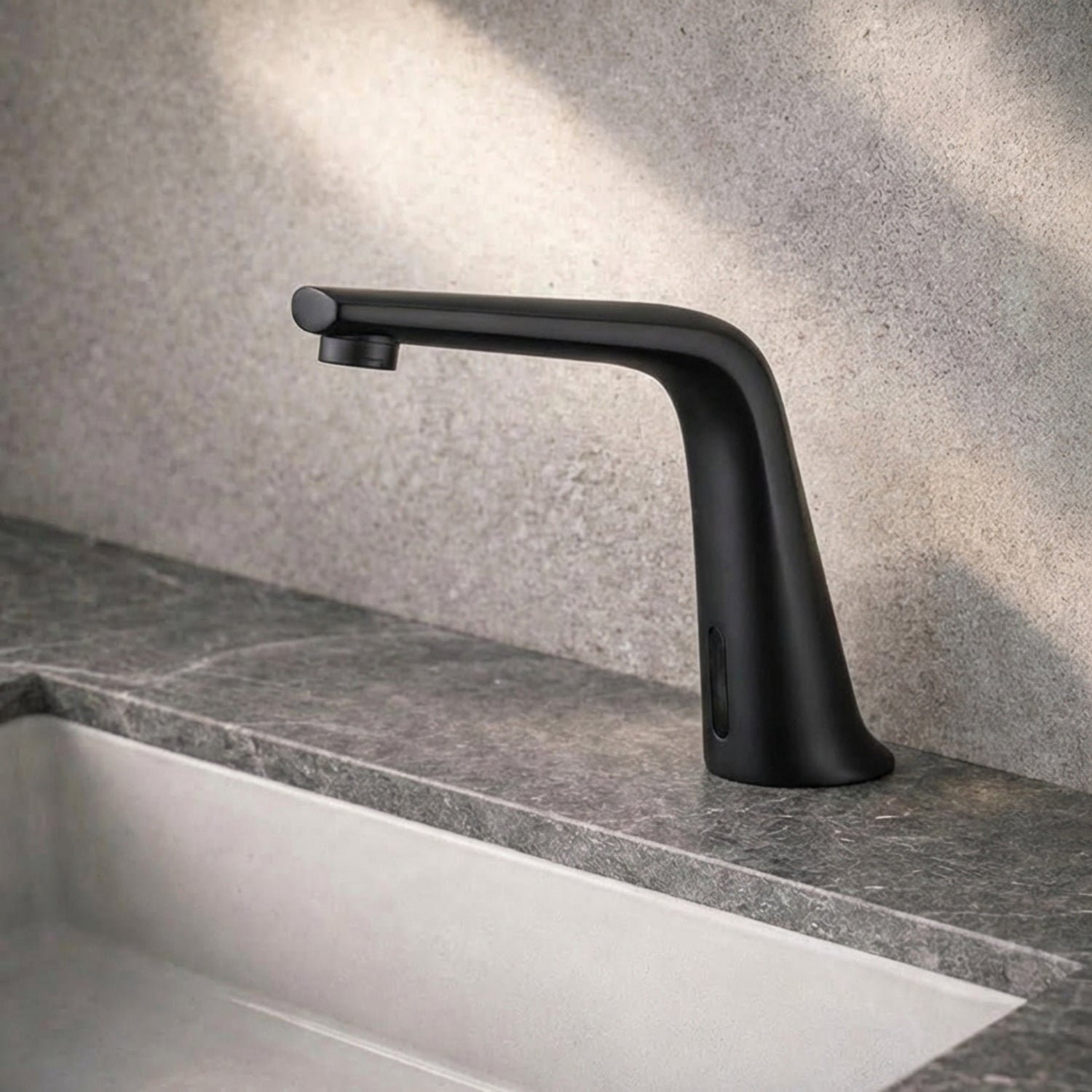 ET04BE Dual-Power Automatic Sensor Faucet with Chrome Finish