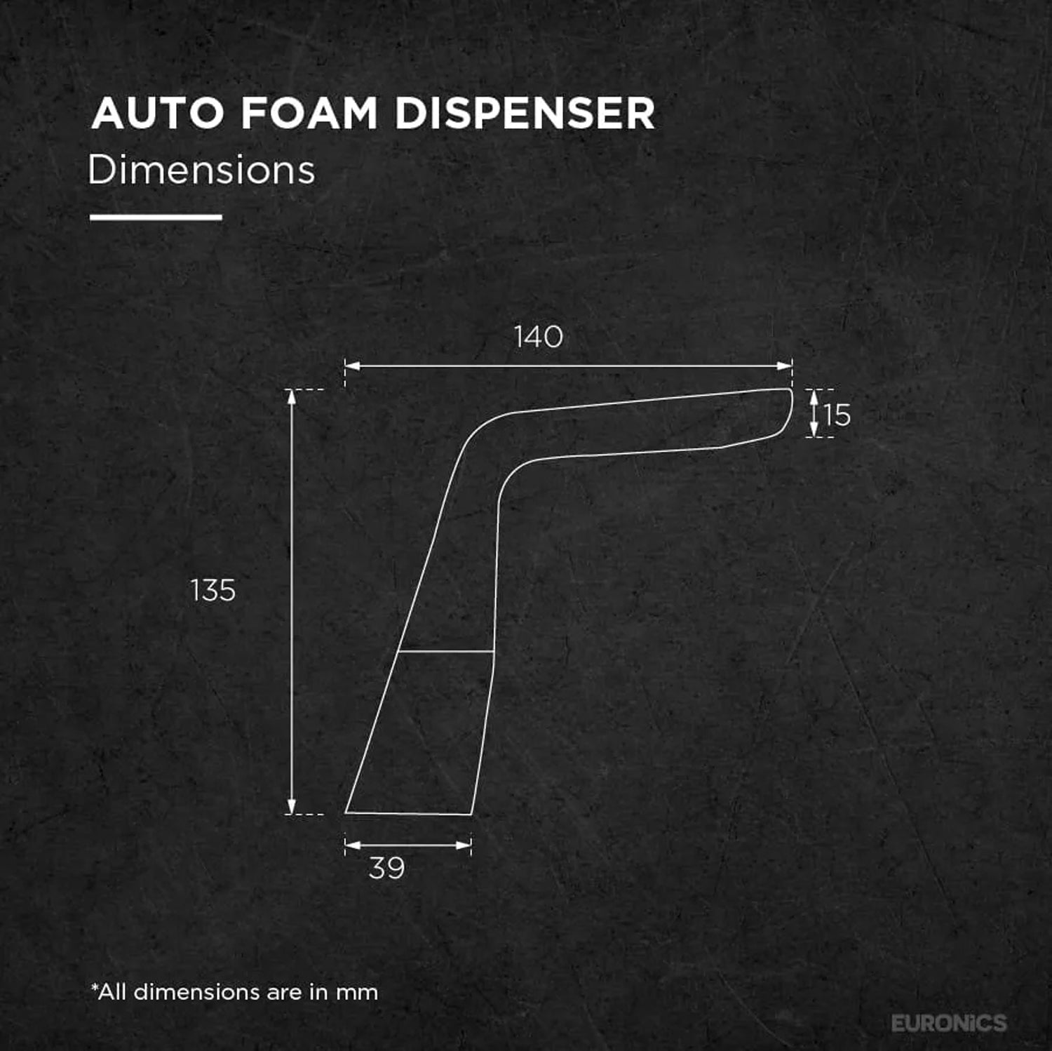 KSD14 — Auto Soap Dispenser Compact Touch-Free Auto Soap Dispenser for Commercial Wash Areas