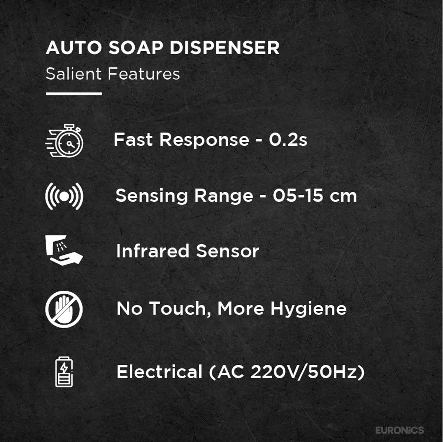 Image of KSD18 — Auto Soap Dispenser Touch-Free Auto Soap Dispenser for Commercial & Institutional Wash Areas