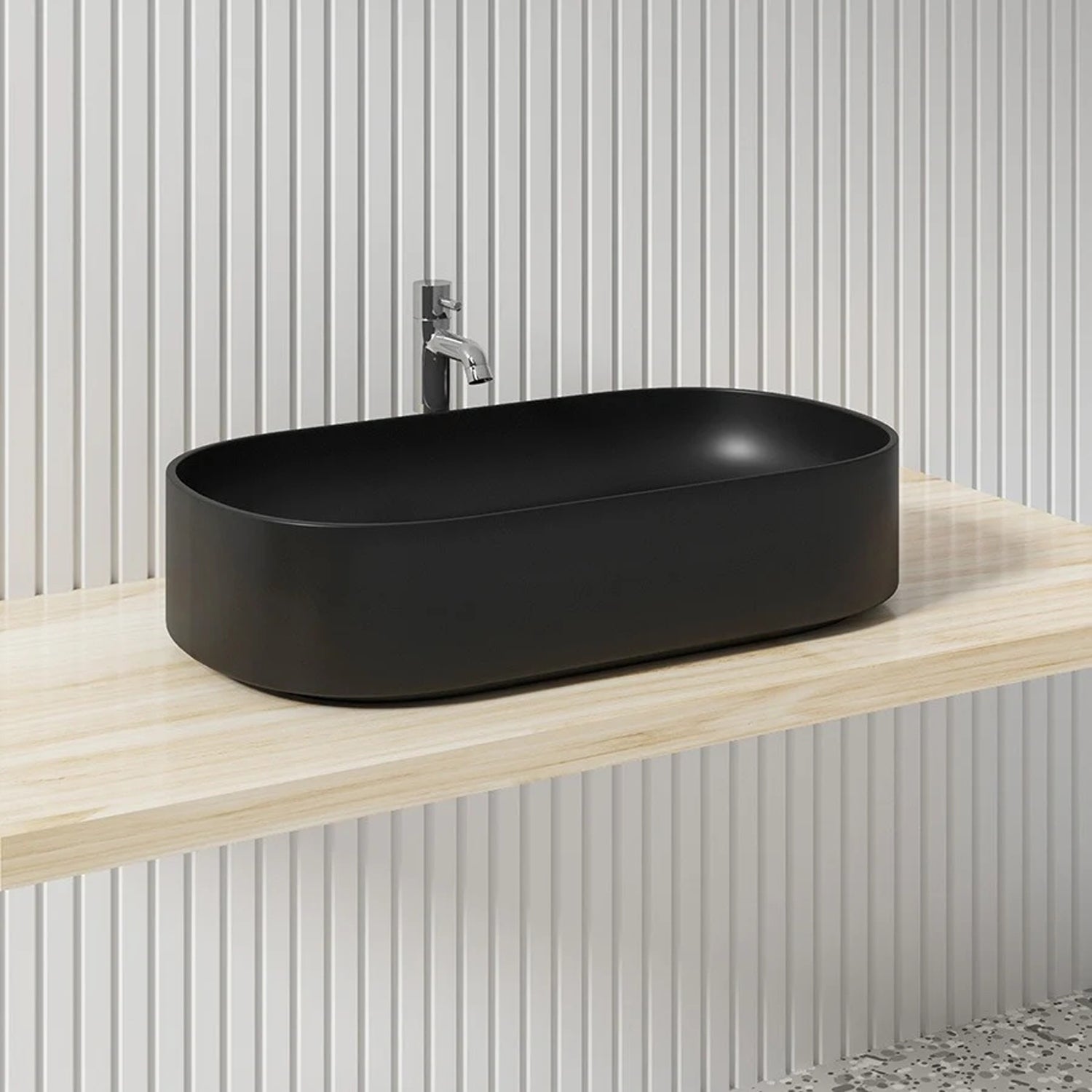 Washbasin – Matt Black - eur-DWB003