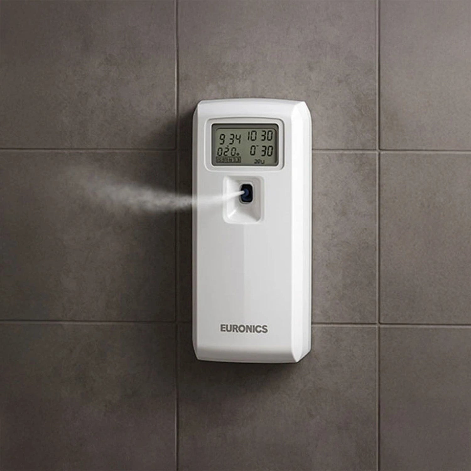 EA55 Fragrance Dispenser (LCD – Digital Programming Timer) Programmable ABS Fragrance Dispenser for Commercial Washrooms