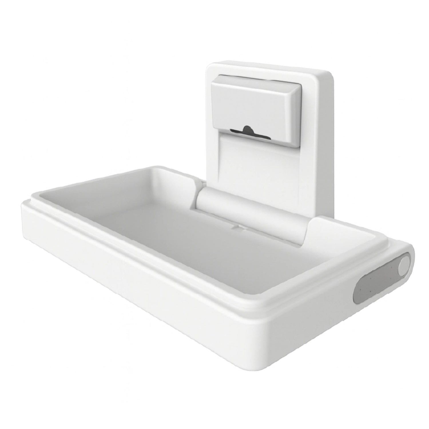 Image of EDC1 Baby Diaper Changing Station Wall-Mounted HDPE Baby Diaper Changing Station for Commercial Washrooms - eur-EDC1