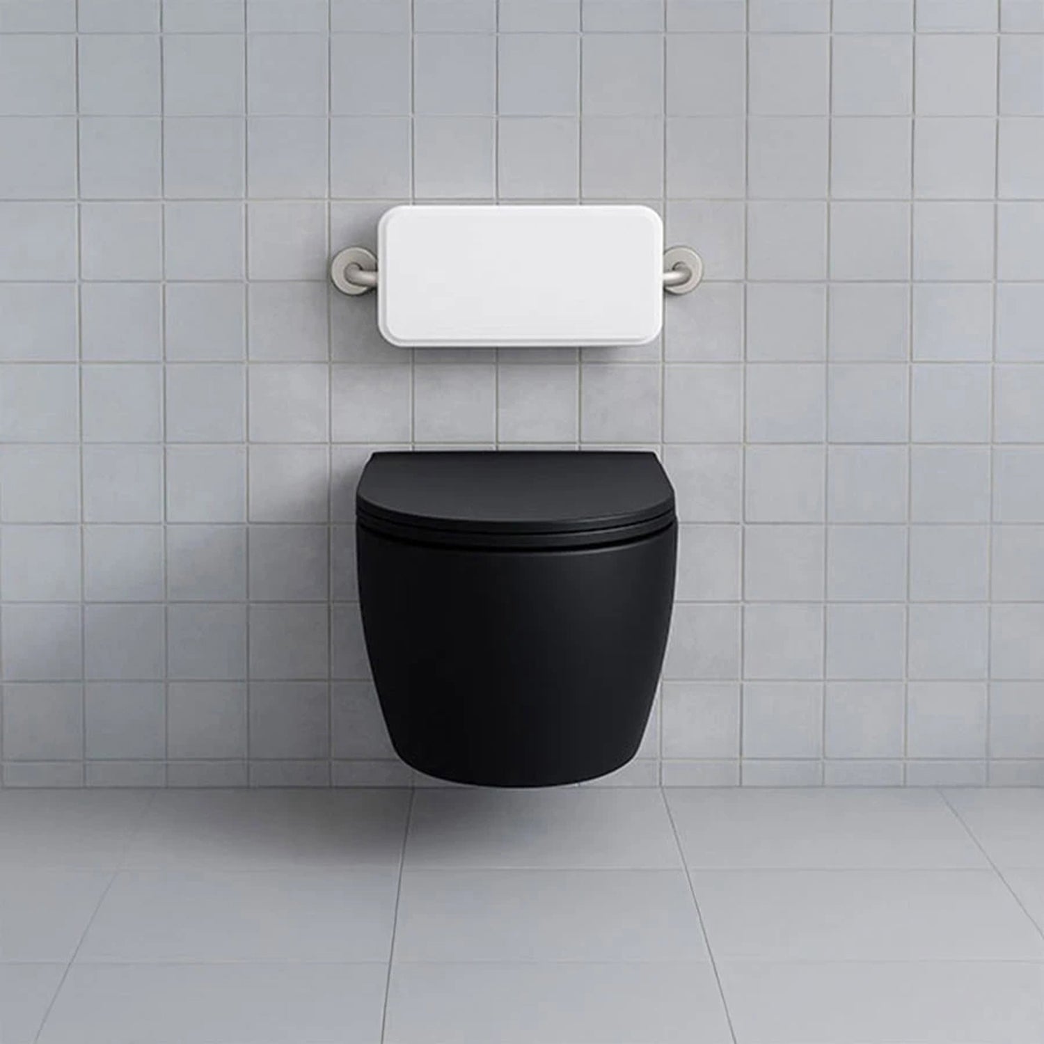 Image of EPGR31 Wall-Mounted Grab Bar with Integrated Rest Seat
