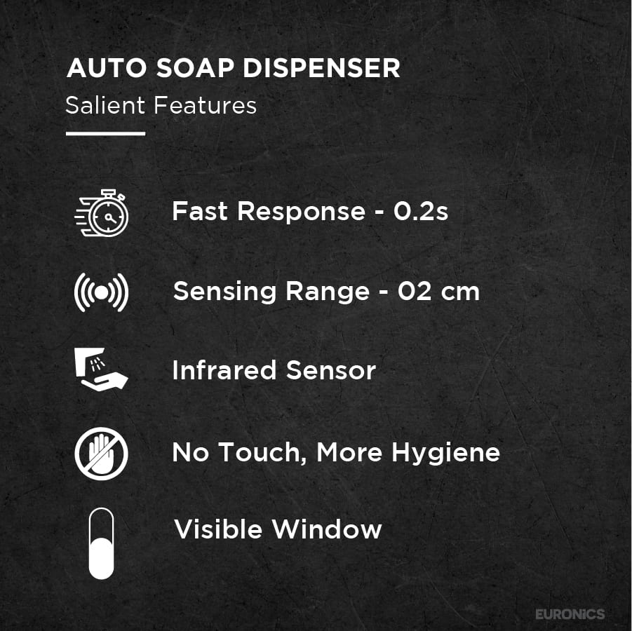 ES06N Automatic Soap Dispenser - Euronics Industries