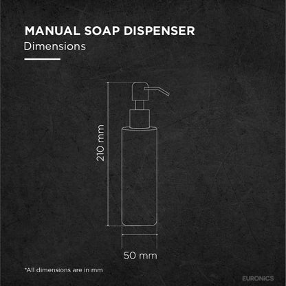 ES11 Manual Soap Dispenser - Euronics Industries