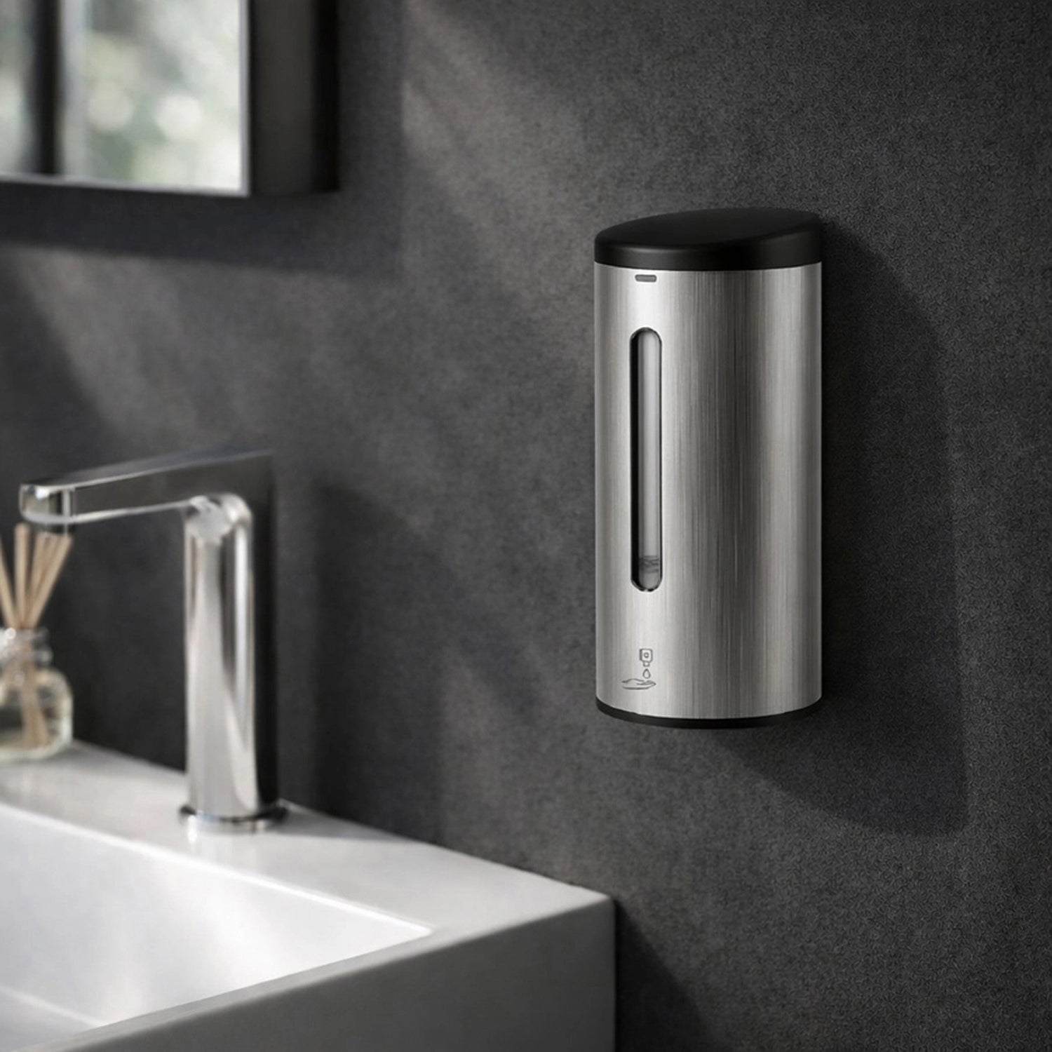 Image of ES80A — Auto Soap Dispenser Touch-Free Soap Dispenser for Commercial & Public Washrooms