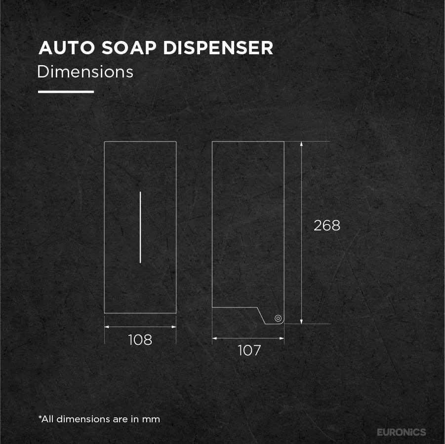 ES82AS Auto Soap Dispenser - Euronics Industries