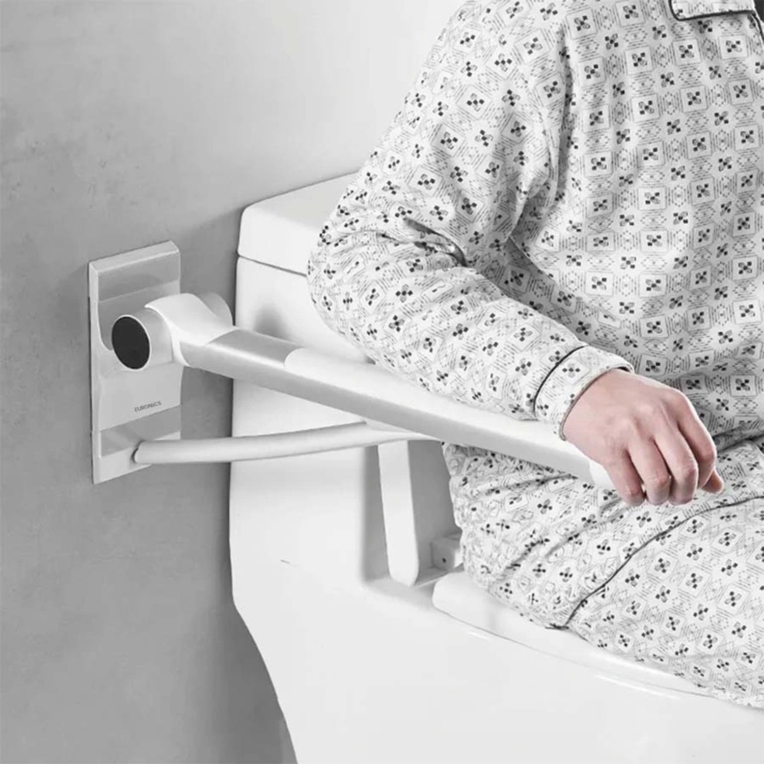 ESGR10 Foldable Wall-Mounted Grab Bar with Anti-Slip Grip