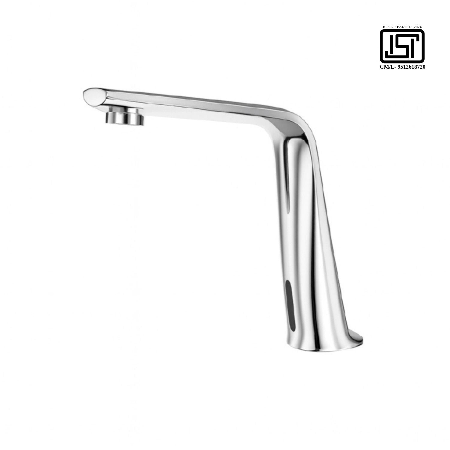 Image of ET04BE Dual-Power Automatic Sensor Faucet with Chrome Finish