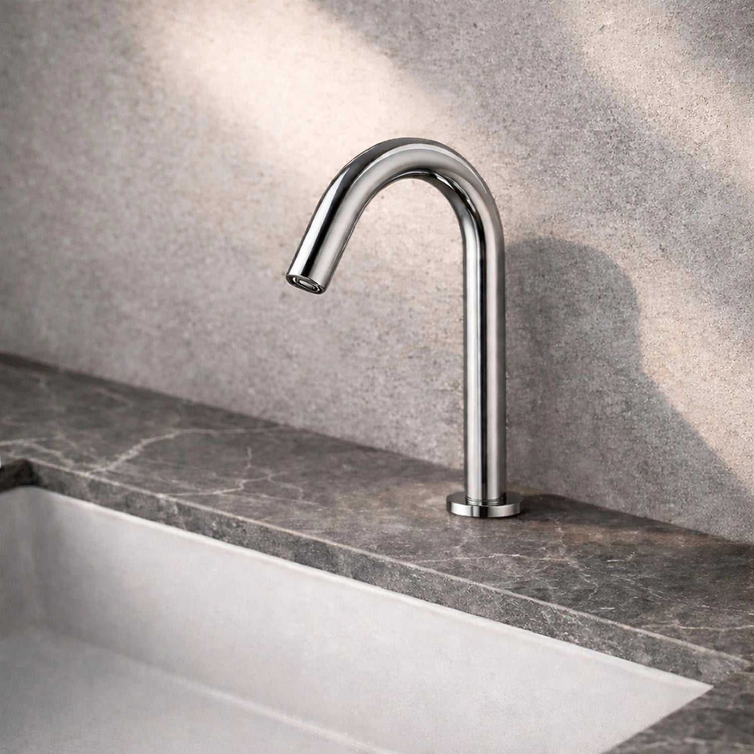 Image of ET08VSBE Curve-Neck Automatic Sensor Faucet with Dual Power