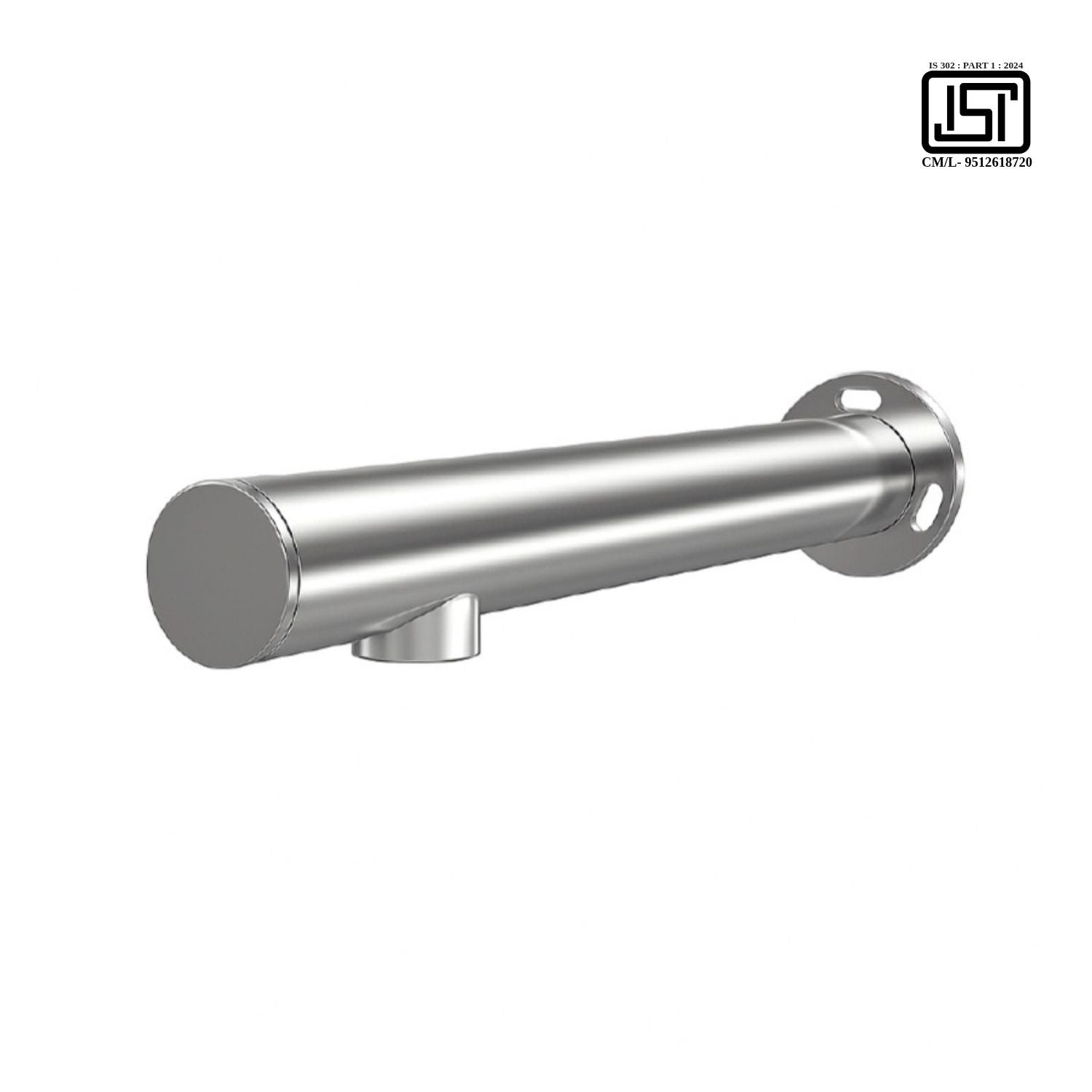 ET77BE Dual-Power Automatic Sensor Faucet with Chrome Finish