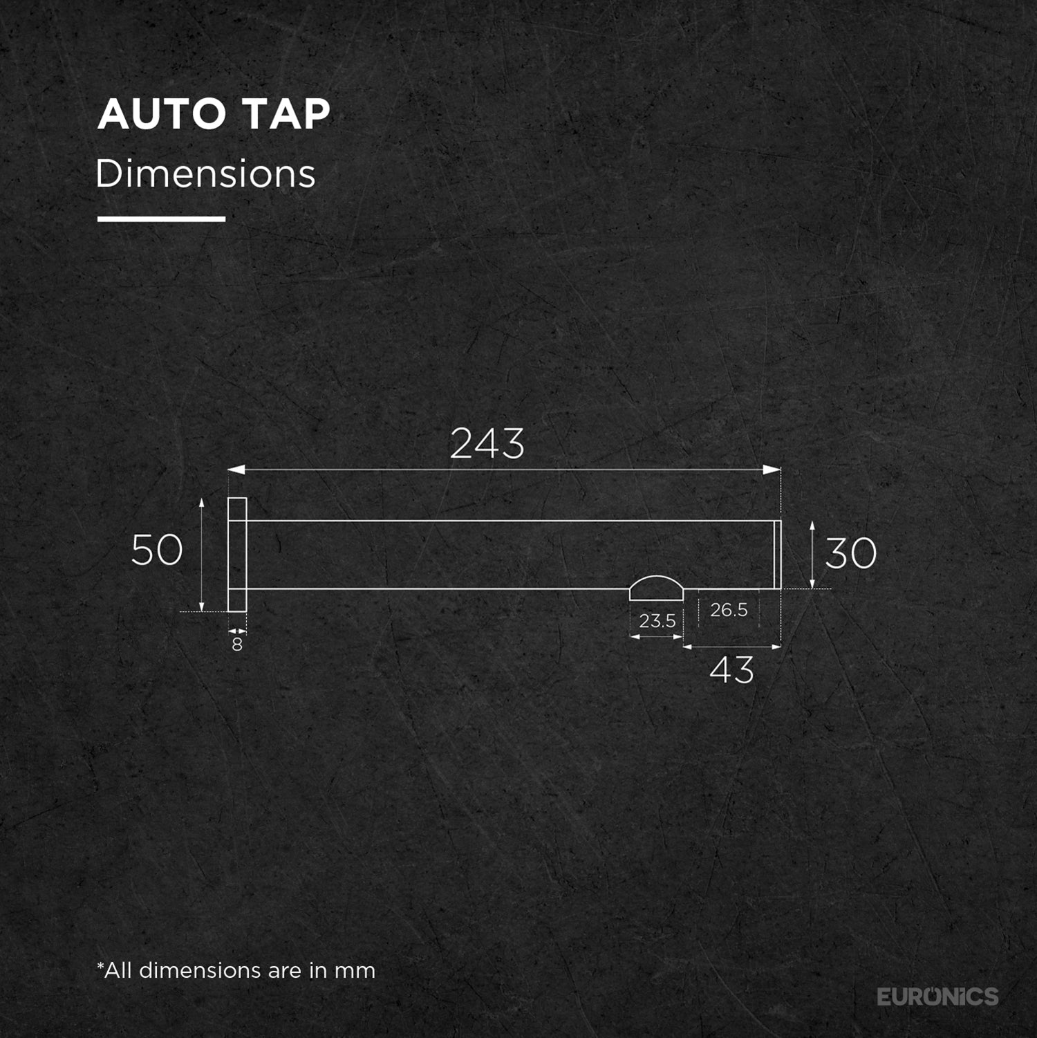 Image of ET77BE Dual-Power Automatic Sensor Faucet with Chrome Finish