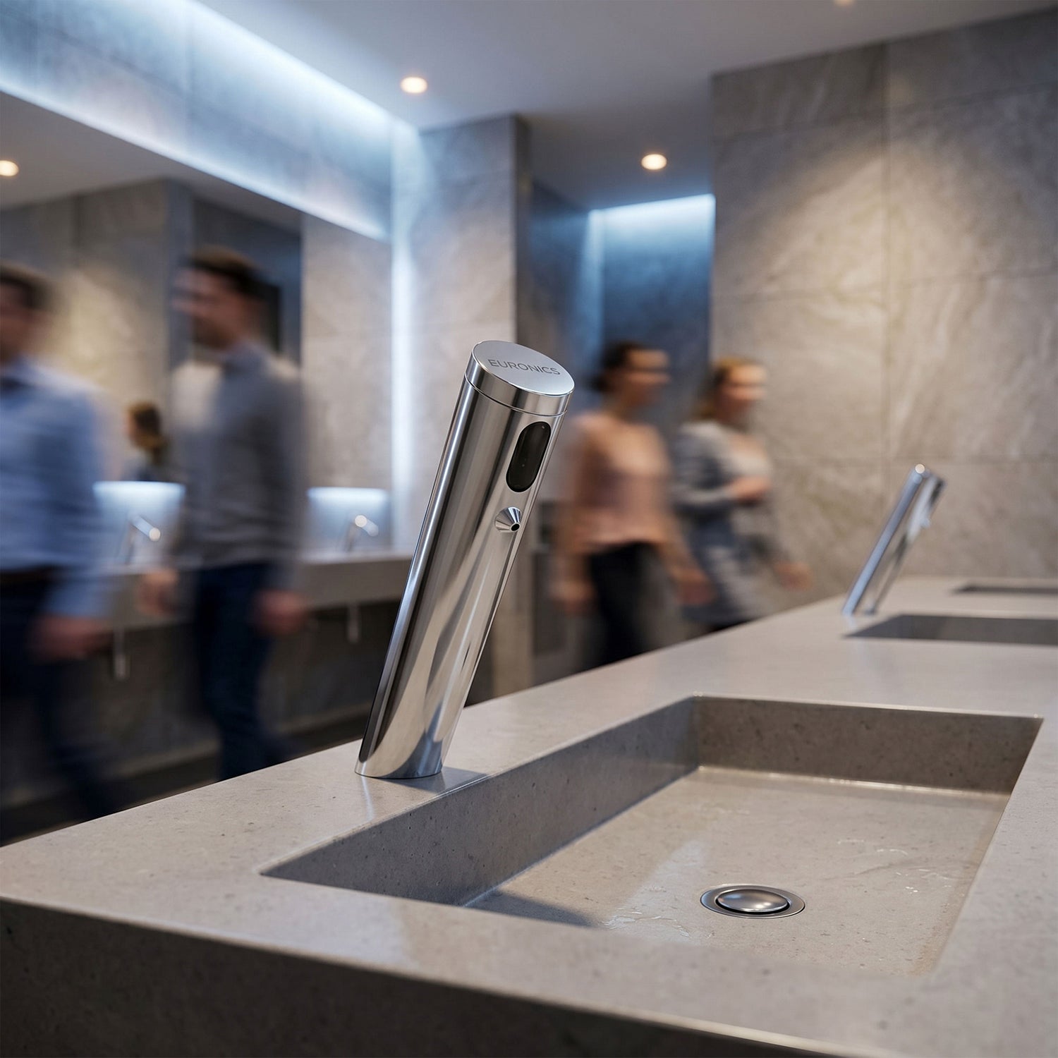 FKSD15 — Auto Foam Soap Dispenser Touch-Free Basin Mounted Foam Dispenser for Commercial & Public Wash Areas