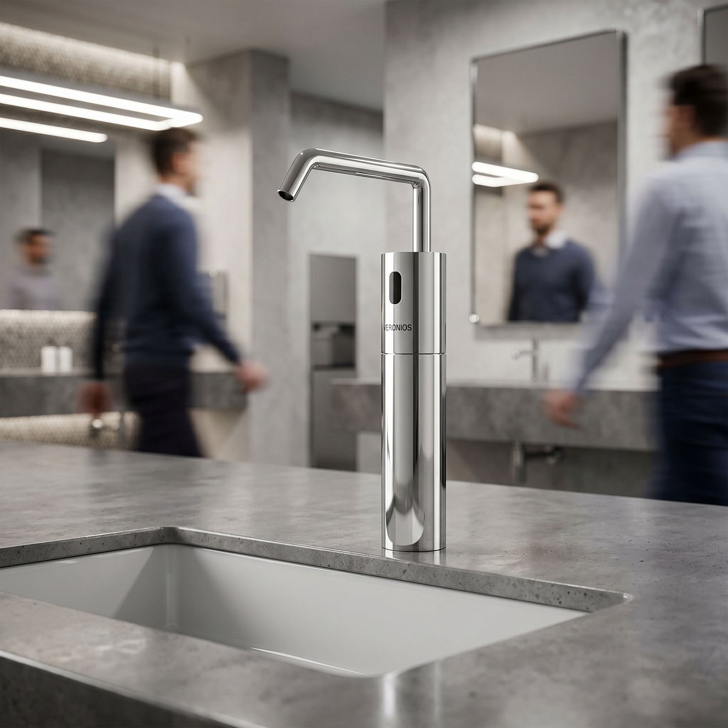 Image of FKSD9L — Auto Foam Soap Dispenser High-Capacity Touch-Free Foam Soap Dispenser for Commercial Wash Areas