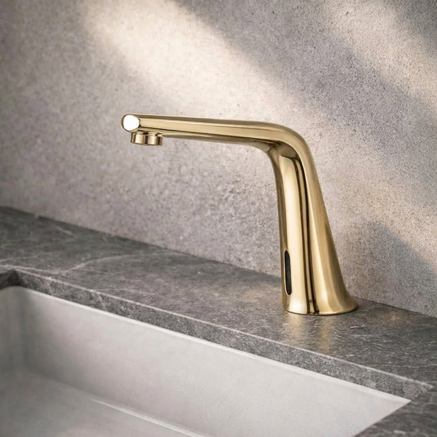 ET04BE Dual-Power Automatic Sensor Faucet with Chrome Finish