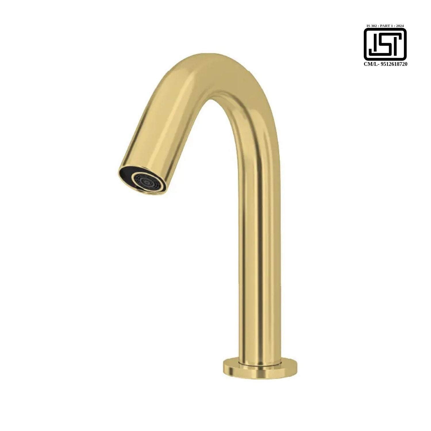 Image of ET08VSBE Curve-Neck Automatic Sensor Faucet with Dual Power