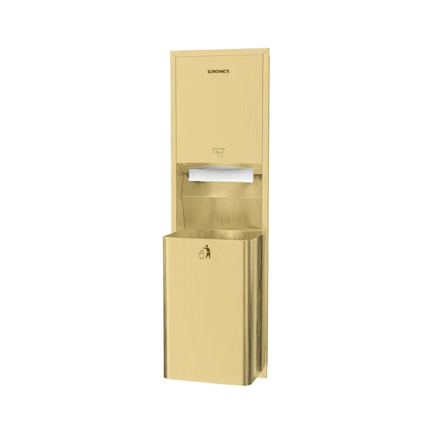 Image of KPDRN — Tissue Dispenser + Waste Receptacle