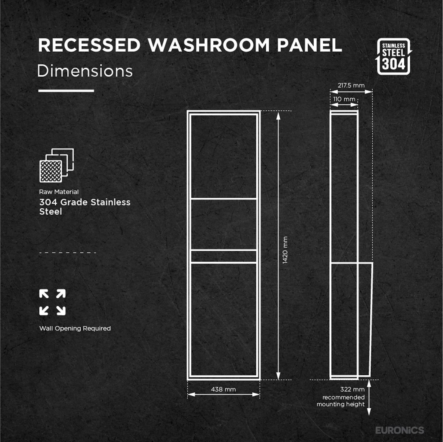 Image of KPD2E — Washroom Panel

Tissue Dispenser + Waste Receptacle (Surface Mounted)