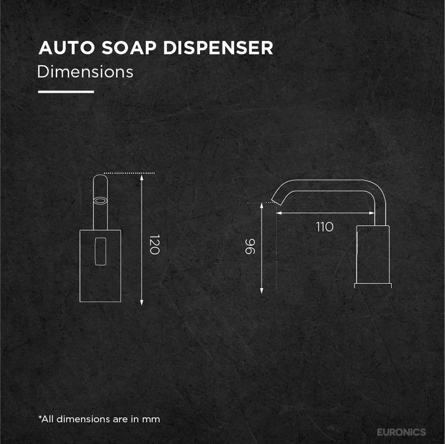 KSD5T — Auto Soap Dispenser Touch-Free Auto Soap Dispenser for Commercial & Public Wash Areas
