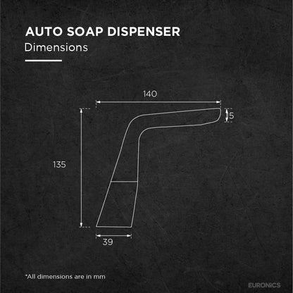 KSD14 Auto Soap Dispenser(Basin Mount) - Euronics Industries