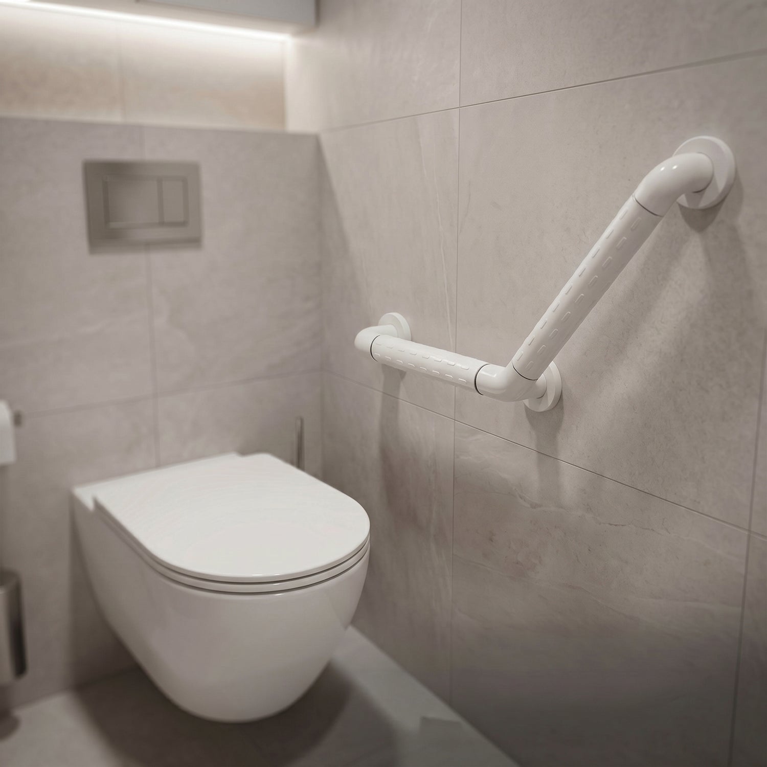 Image of NGR05 Nylon-Coated Stainless Steel Grab Bar for WC Areas