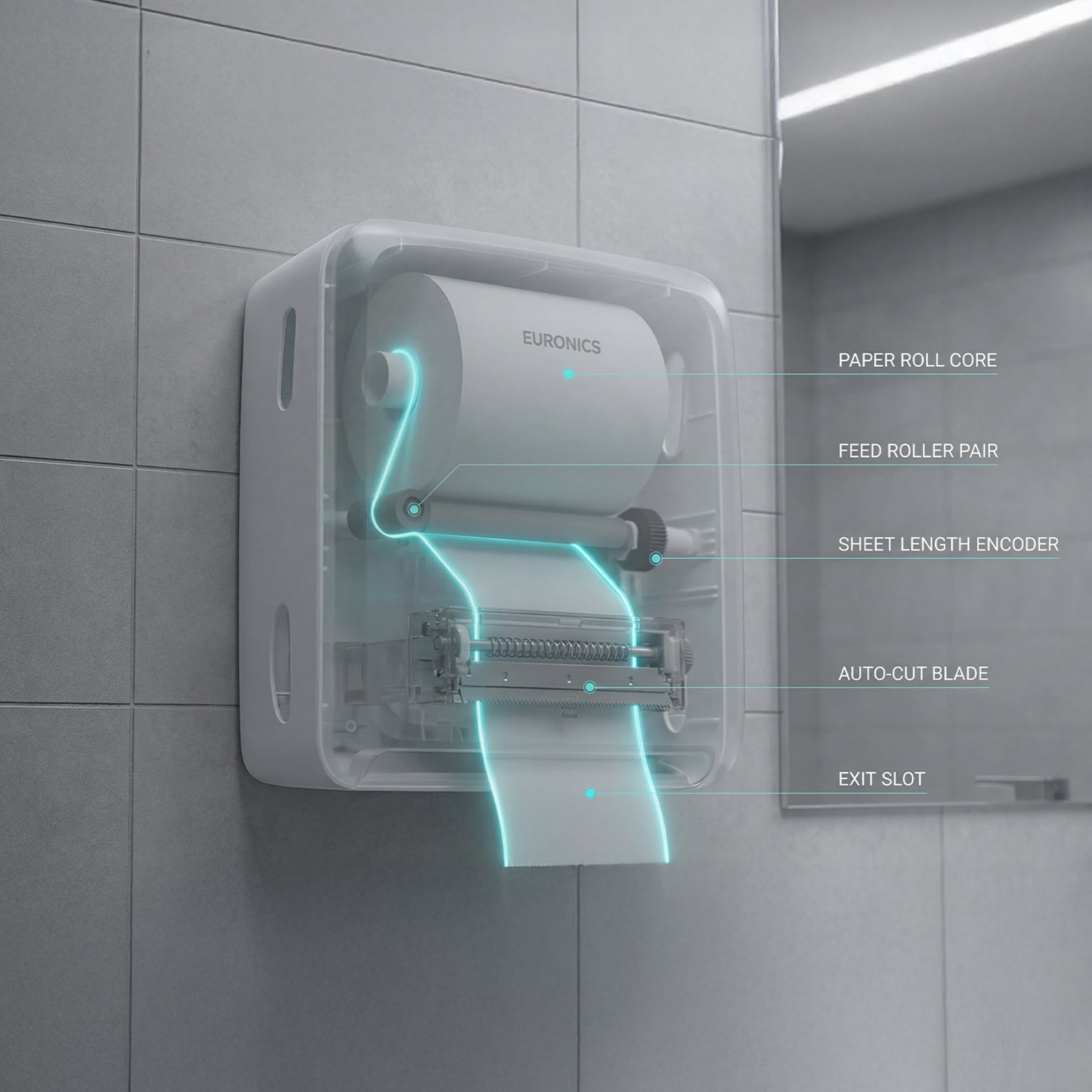 Image of Product features image Paper Dispenser