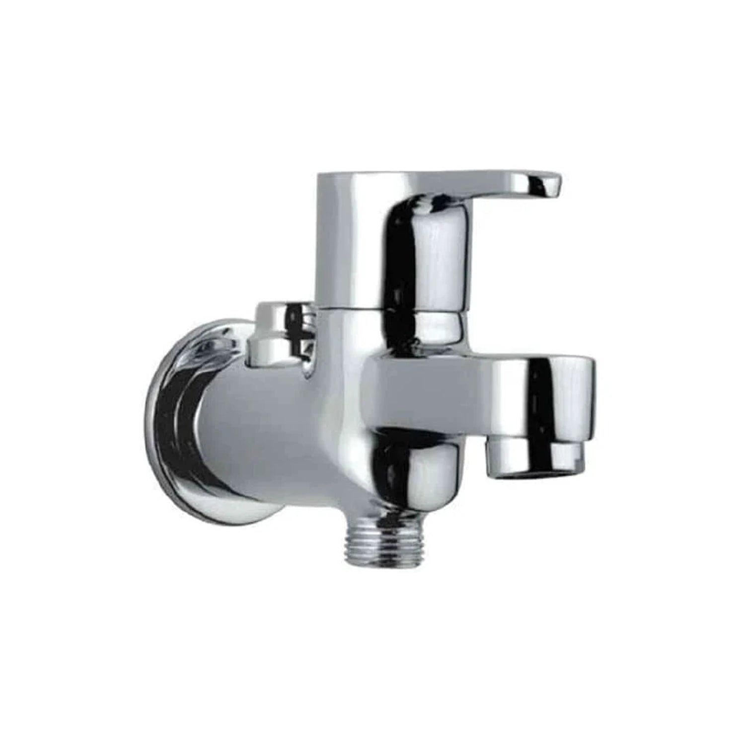 Image of Two Way Bib Cock with Wall Flange - eur-RIV-1004R