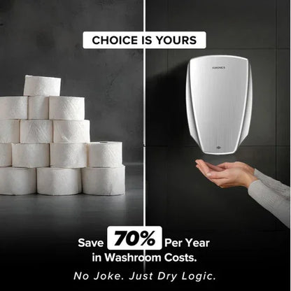 Velora Automatic Stainless Steel Hand Dryer for Offices & Hotels