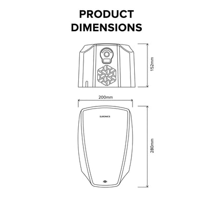 Velora Automatic Stainless Steel Hand Dryer