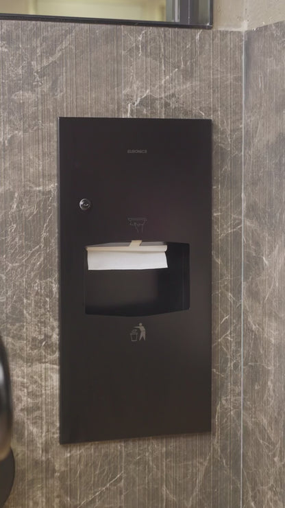 KPD3S (Tissue Dispenser + Waste Receptacle) – Mini