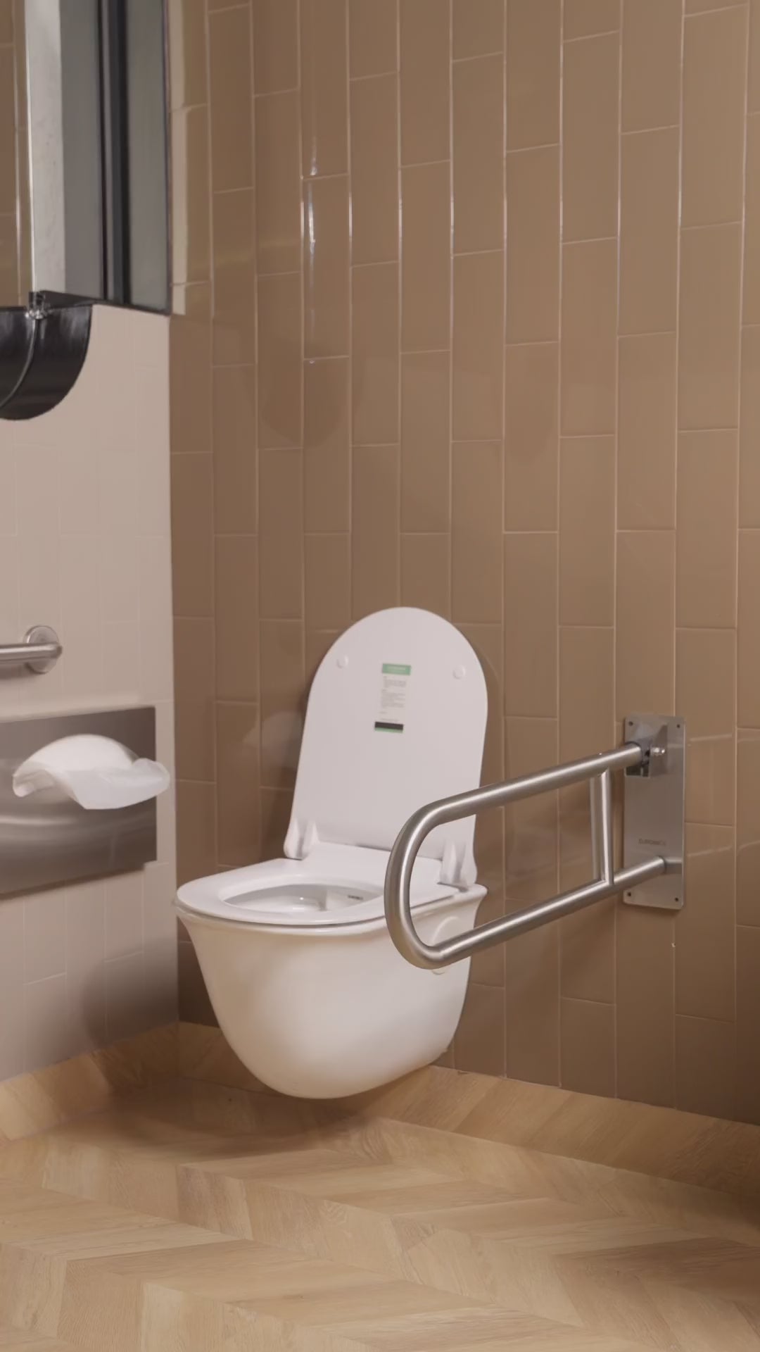 EGRS02 Swing Disabled Grab Bar