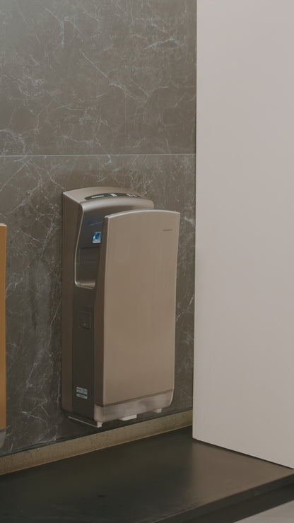 EuroJet Alpha Automatic Hand Dryer Stainless Steel With Water Collection System ISI & BIS Certified