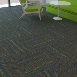 twister green carpet tiles