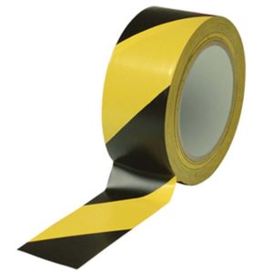 Yellow Black Floor marking Tape